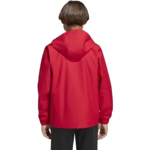 adidas ENTRADA 26 WEATHER JACKET Y Detská bunda, červená, veľkosť