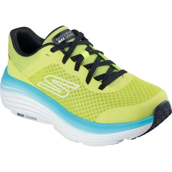 Skechers MAX CUSHIONING ENDEAVOUR Pánska voľnočasová obuv, žltá, veľkosť
