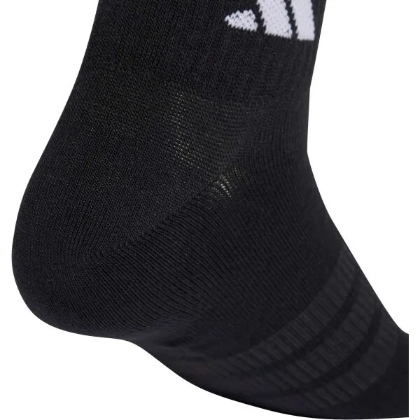 adidas T ESSENTIALS ANK 3P Ponožky, čierna, veľkosť