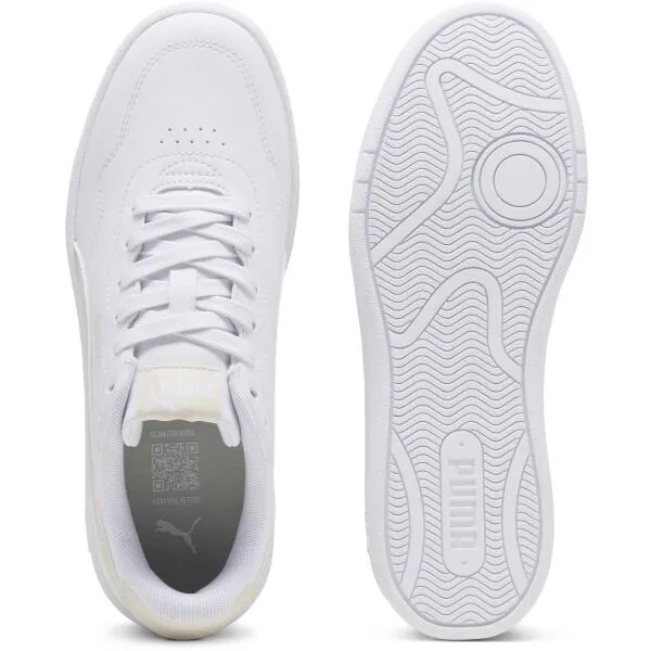 Puma COURT LALLY Dámska vychádzková obuv, biela, veľkosť 41