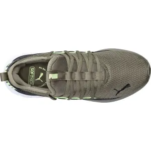 Puma SOFTRIDE CARSON FRESH Pánska voľnočasová obuv, zelená, veľkosť 41