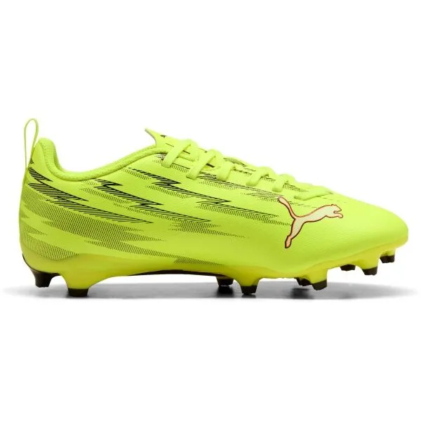 Puma ULTRA 6 PLAY FG/AG JR Detské kopačky, žltá, veľkosť 32