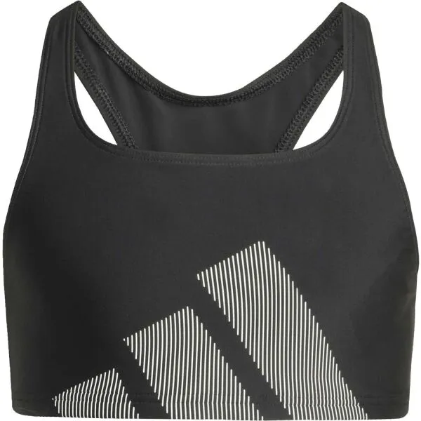 adidas BB BK S Y Dievčenské plavky, čierna, veľkosť