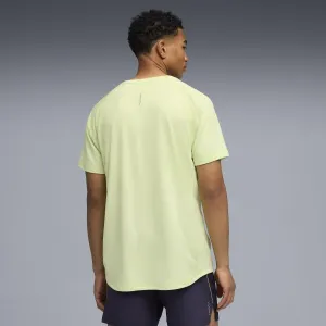 Puma RUN FAVORITE VELOCITY TEE Pánske športové tričko, svetlo zelená, veľkosť