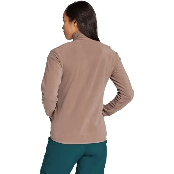 adidas MULTI TERREX ESSENTIALS FULL ZIP FLEECE W Dámska flísová bunda, hnedá, veľkosť