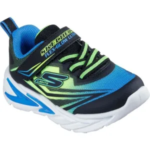 Skechers FLEX-GLOW ULTRA Detská voľnočasová obuv, svetlo zelená, veľkosť
