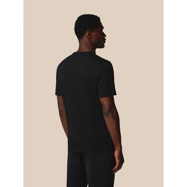 CASTORE SS GRAPHIC T-SHIRT Pánske športové tričko, čierna, veľkosť