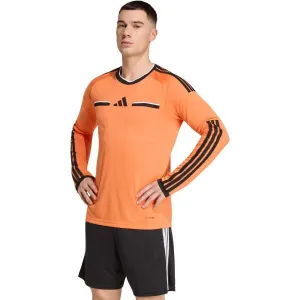 adidas REFEREE 26 JERSEY SL Pánske rozhodcovské tričko, oranžová, veľkosť