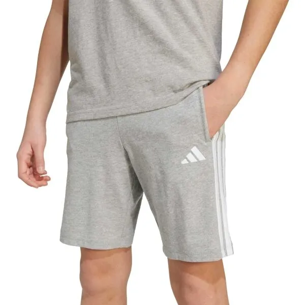 adidas J 3S KN SH 210 Detské šortky, sivá, veľkosť