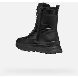 Geox Spherica ACTIF X2 Women's Black Ankle Boots - Ladies
