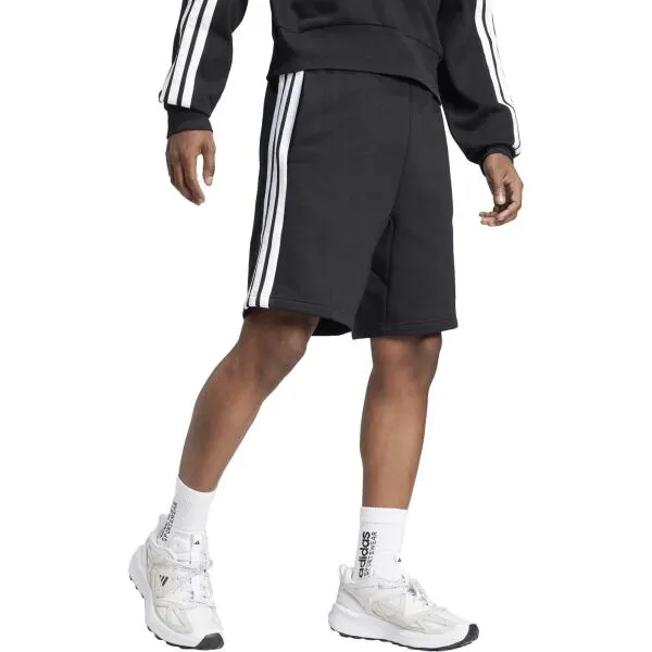 adidas 3 STRIPES FL SHORTS Pánske voľnočasové šortky, čierna, veľkosť