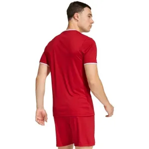 adidas ENTRADA 26 JERSEY Pánske športové tričko, červená, veľkosť