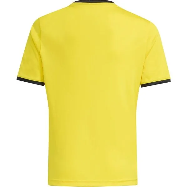 adidas ENTRADA 26 JERSEY Y Detské športové tričko, žltá, veľkosť