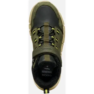 Khaki Boys' Ankle Boots Geox Flexyper B ABX - Boys