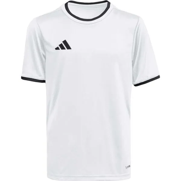 adidas ENTRADA 26 JERSEY Y Detské športové tričko, biela, veľkosť