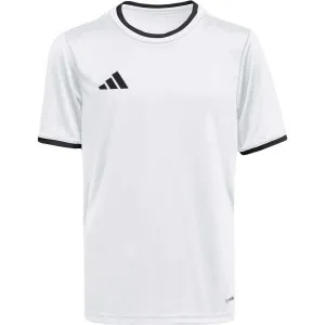 adidas ENTRADA 26 JERSEY Y Detské športové tričko, biela, veľkosť