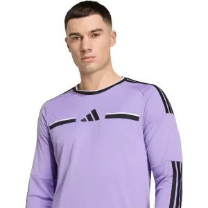 adidas REFEREE 26 JERSEY SL Pánske rozhodcovské tričko, fialová, veľkosť