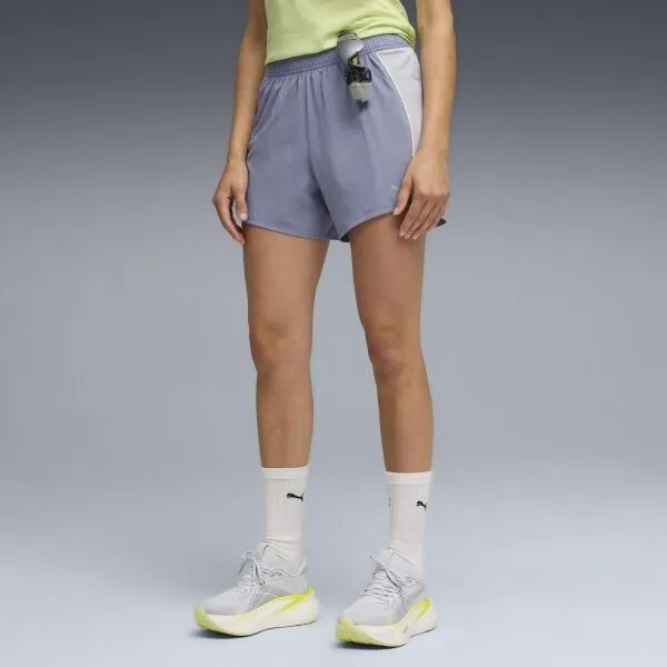 Puma RUN VELOCITY 5" SHORT W Dámske športové kraťasy, fialová, veľkosť