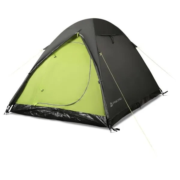 ALPINE PRO DELAJE Turistický stan, čierna, veľkosť