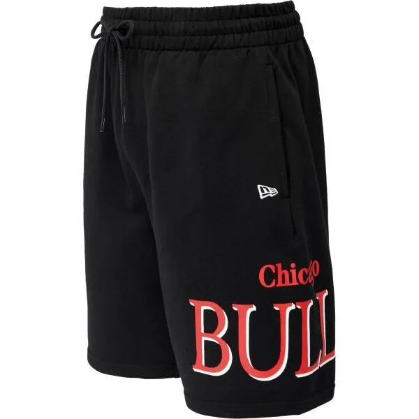 New Era CHICAGO BULLS NBA TEAM GRAPHICS SHORTS Pánske krátke nohavice, čierna, veľkosť
