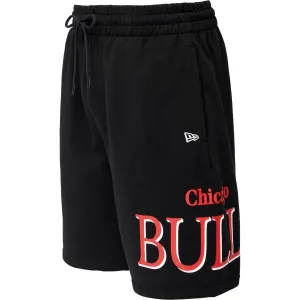 New Era CHICAGO BULLS NBA TEAM GRAPHICS SHORTS Pánske krátke nohavice, čierna, veľkosť
