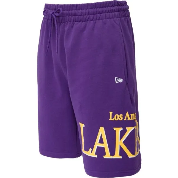 New Era LA LAKERS NBA TEAM GRAPHICS SHORTS Pánske krátke nohavice, fialová, veľkosť