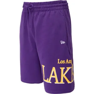 New Era LA LAKERS NBA TEAM GRAPHICS SHORTS Pánske krátke nohavice, fialová, veľkosť