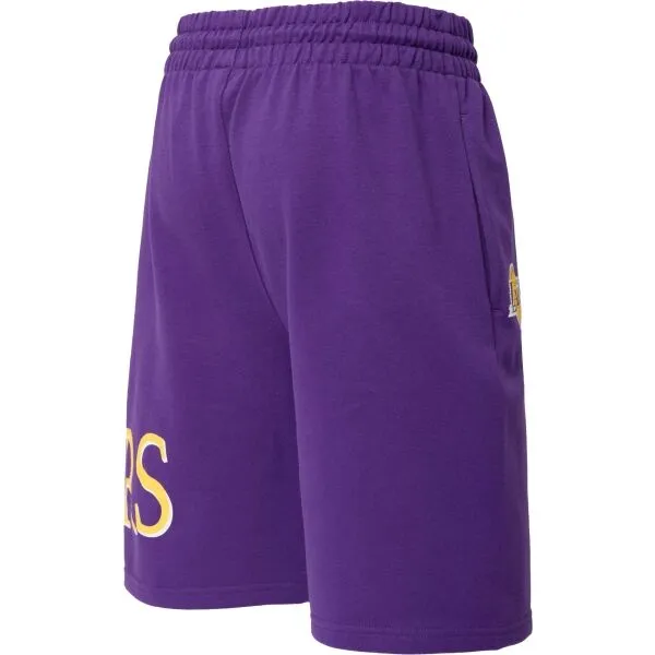 New Era LA LAKERS NBA TEAM GRAPHICS SHORTS Pánske krátke nohavice, fialová, veľkosť