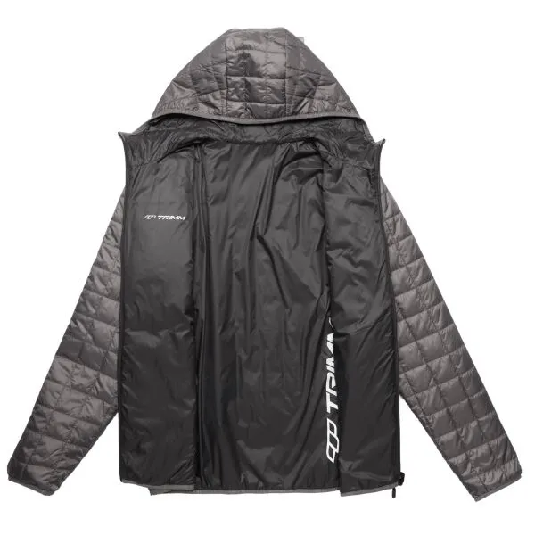 TRIMM DOUBLE Pánska outdoorová bunda, tmavo sivá, veľkosť
