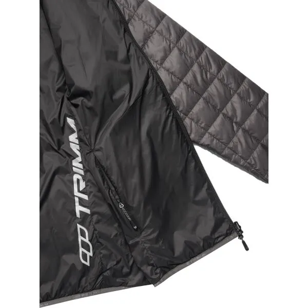 TRIMM DOUBLE Pánska outdoorová bunda, tmavo sivá, veľkosť