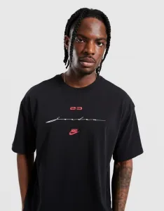 Jordan Tričko M J Flt Script Boxy Ss Crew