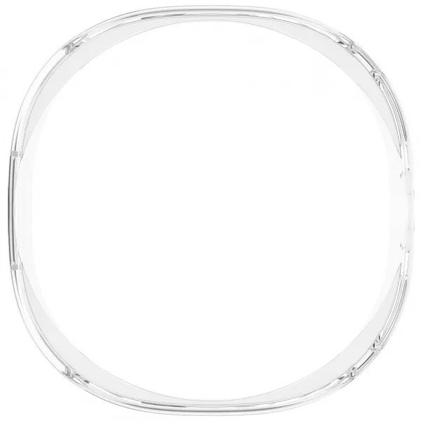 TPU HALF COVER Kryt pre Samsung Galaxy Watch8 Classic 46mm priehľadný