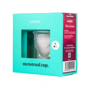 Menštruačný kalíšok - Menstrual Cup transparentný