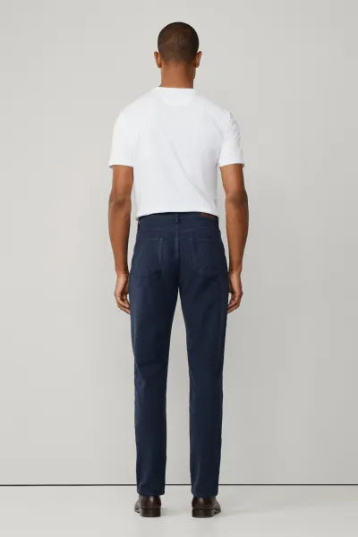 Džínsy Hackett London Moleskin 5Pkt Midnight Blue