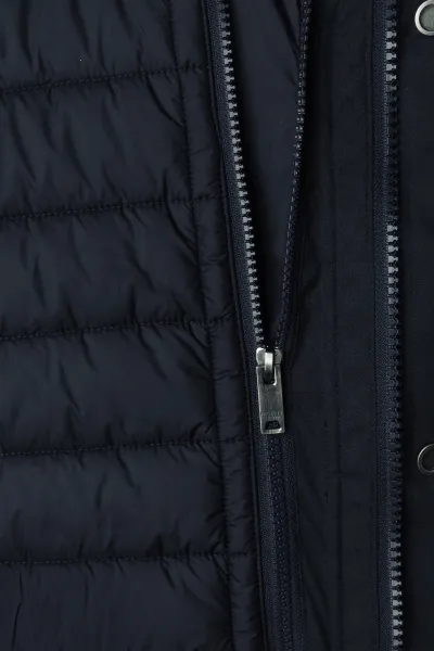 Bunda Hackett London 3 In 1 Parka Midnight Blue