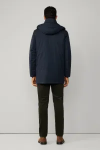 Bunda Hackett London 3 In 1 Parka Midnight Blue