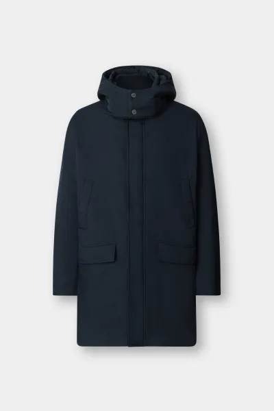 Bunda Hackett London 3 In 1 Parka Midnight Blue