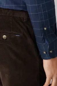 Košeľa Hackett London Flannel Windowpane Eton Blue