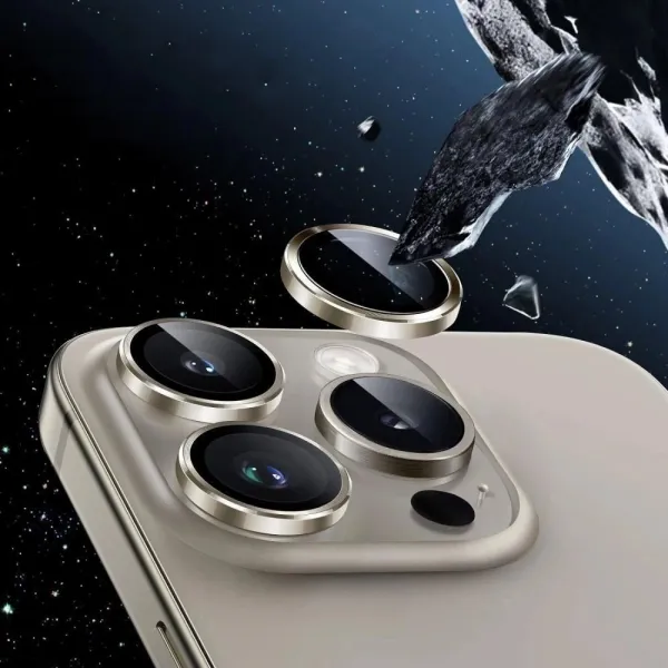 Tech-Protect CamRing Fit ochranné sklo na kameru na iPhone 17, modré