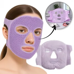 Livefy Mask obojstranná gélová maska na tvár, fialová