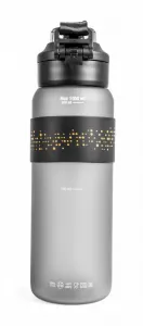 Láhev G21 na pití 1000 ml 2v1, šedá zmrzlá