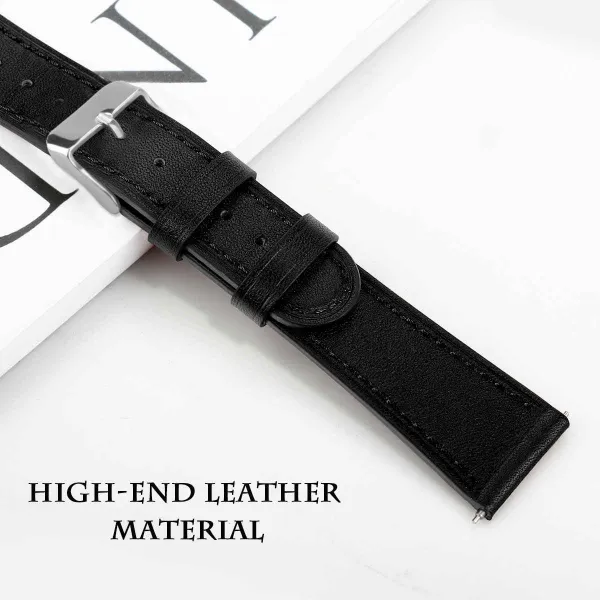 Bstrap Leather Italy remienok na Samsung Galaxy Watch Active 2 40/44mm, black (SSG012C01)