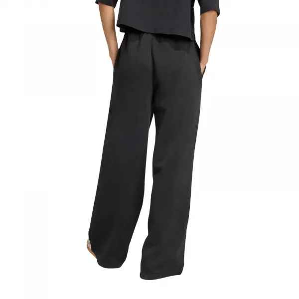 adidas Essentials Wide Leg Fleece Pants W "Black" (JX5251)
