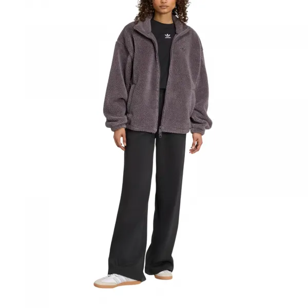 adidas Essentials Wide Leg Fleece Pants W "Black" (JX5251)