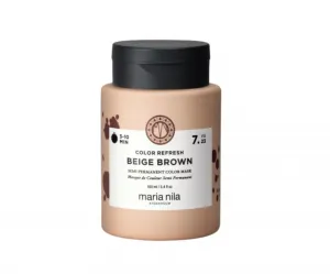 Maska na oživenie farby vlasov Maria Nila Colour Refresh Beige Brown - béžová hnedá, 100 ml + darček zadarmo
