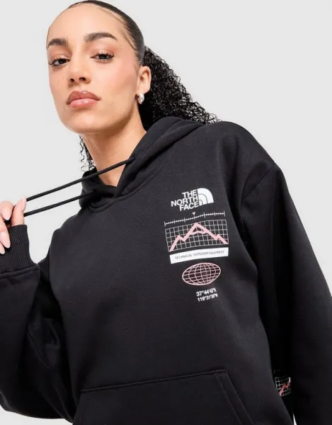 The North Face Mikina S Kapucňou   Oversize Multi Tek