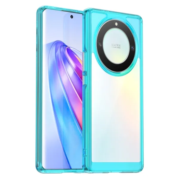 CRYSTAL Ochranný kryt pre Honor Magic5 Lite tyrkysový
