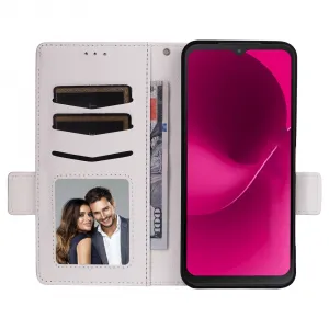 PRIME Zaklápacie puzdro pre T Phone 3 biele