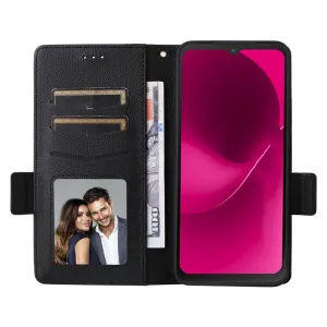 PRIME Zaklápacie puzdro pre T Phone 3 čierne