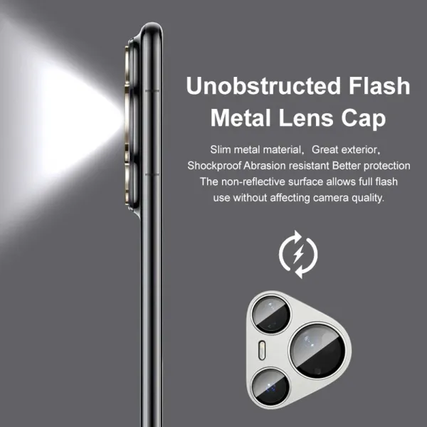 IMAK METAL PREMIUM COVER Ochrana fotoaparátu Huawei Pura 80 Ultra GREEN